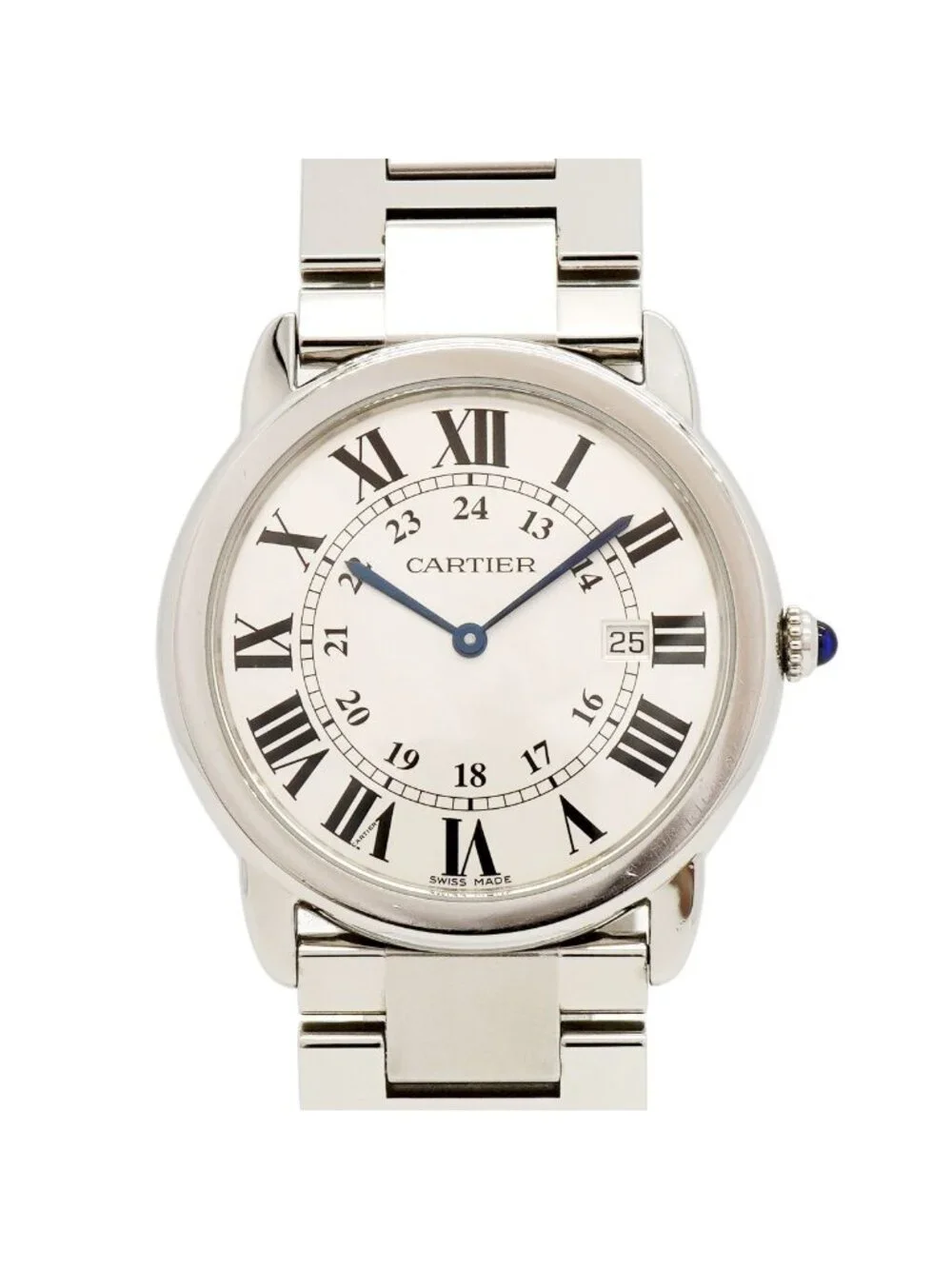 Cartier Rondo Solo LM Silver